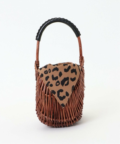 notch.（ノッチ）の「One Handle Basket S（かごバッグ・レディース・ブラウン・ONESIZE）」の13枚目の写真