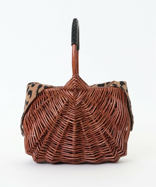 notch.（ノッチ）の「One Handle Basket S（かごバッグ・レディース・ブラウン・ONESIZE）」の12枚目の写真