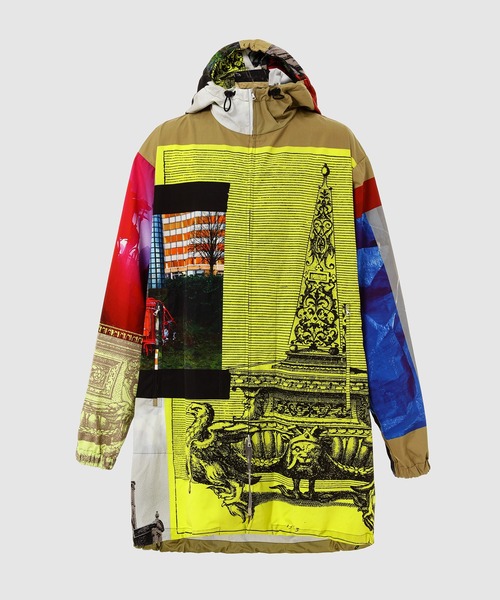 ドリスヴァンノッテン　黒 マウンテンパーカー 無地 ブラック（黒）系 Dries Van Noten(ドリス ヴァン ノッテン