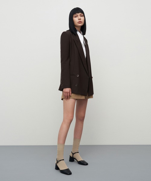 CHARLES & KEITH(チャールズ & キース)の「ラウンドトウ アンクルストラップパンプス / Round Toe Ankle-Strap Pumps(パンプス・レディース・ブラック/クリーム・22.5cm/23cm/23.5cm/24.5cm/25cm/25.5cm/22cm)」の10枚目の写真