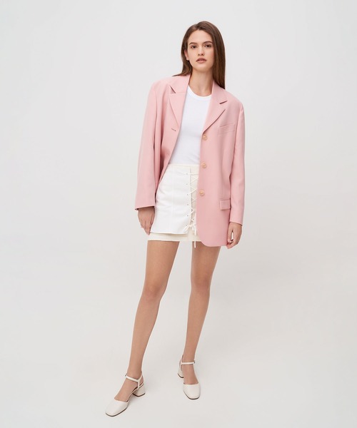 CHARLES & KEITH(チャールズ & キース)の「ラウンドトウ アンクルストラップパンプス / Round Toe Ankle-Strap Pumps(パンプス・レディース・ブラック/クリーム・22.5cm/23cm/23.5cm/24.5cm/25cm/25.5cm/22cm)」の7枚目の写真