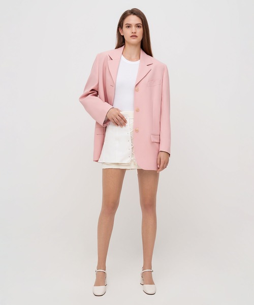 CHARLES & KEITH(チャールズ & キース)の「ラウンドトウ アンクルストラップパンプス / Round Toe Ankle-Strap Pumps(パンプス・レディース・ブラック/クリーム・22.5cm/23cm/23.5cm/24.5cm/25cm/25.5cm/22cm)」の5枚目の写真