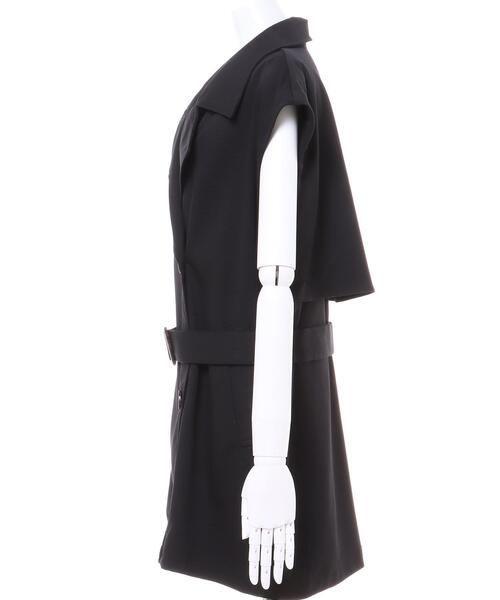 MLI'A（エムリア）の「ノースリミドルトレンチジレ（トレンチコート・レディース・ベージュ/ブラック/アイボリー・M）」の5枚目の写真