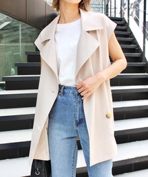 MLI'A | ノースリミドルトレンチジレ(トレンチコート)