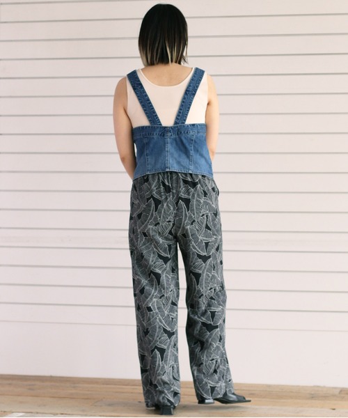 cepo（セポ）の「デニムビスチェ　セットアップ可能（ベスト・レディース・オフホワイト/ブルー系2/ブルー系3・M）」の15枚目の写真