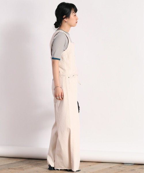 cepo（セポ）の「デニムビスチェ　セットアップ可能（ベスト・レディース・オフホワイト/ブルー系2/ブルー系3・M）」の16枚目の写真