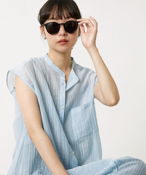 FREAK'S STORE(フリークスストア)の「UVカットサングラス(メガネ・レディース・ブラック/ベージュ/その他9・ONE SIZE)」の12枚目の写真