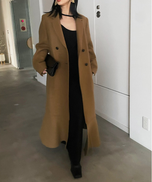 Ameri アメリ DOUBLE BREASTED MERMAID COAT セール】DOUBLE BREASTED MERMAID COAT（その他アウター