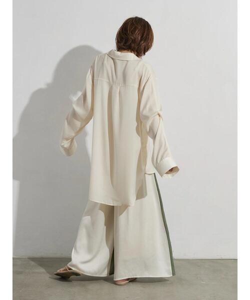 rem closet（レムクローゼット）の「バイカラー2wayスカンツ（その他パンツ・レディース・ミント・FREE）」の6枚目の写真