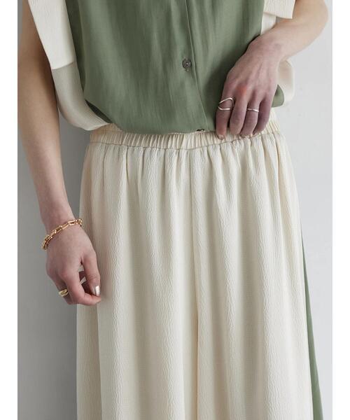 rem closet（レムクローゼット）の「バイカラー2wayスカンツ（その他パンツ・レディース・ミント・FREE）」の5枚目の写真