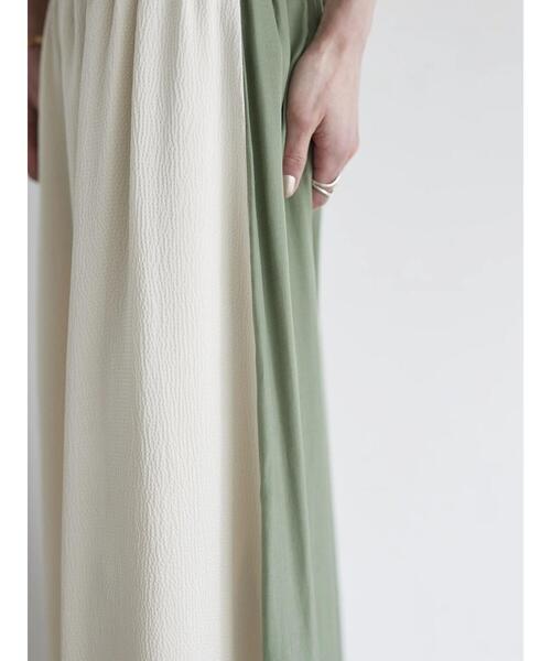 rem closet（レムクローゼット）の「バイカラー2wayスカンツ（その他パンツ・レディース・ミント・FREE）」の9枚目の写真