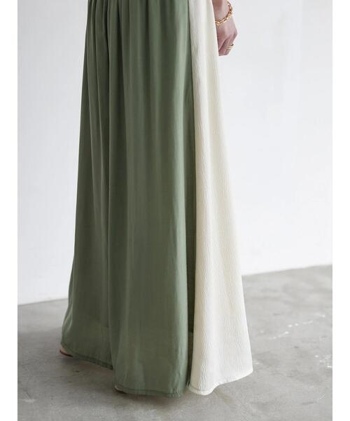 rem closet（レムクローゼット）の「バイカラー2wayスカンツ（その他パンツ・レディース・ミント・FREE）」の7枚目の写真