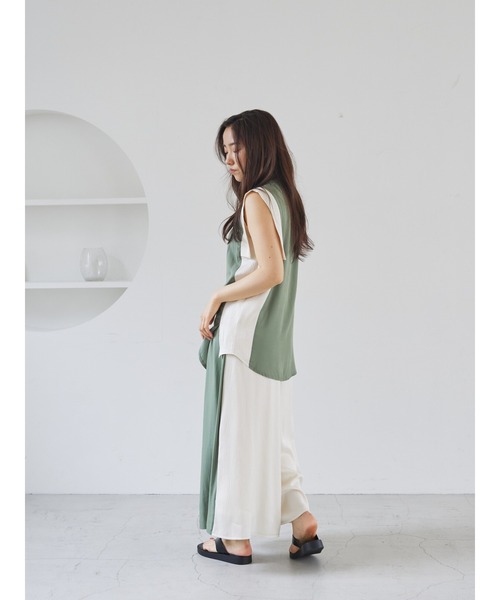 rem closet（レムクローゼット）の「バイカラー2wayスカンツ（その他パンツ・レディース・ミント・FREE）」の22枚目の写真