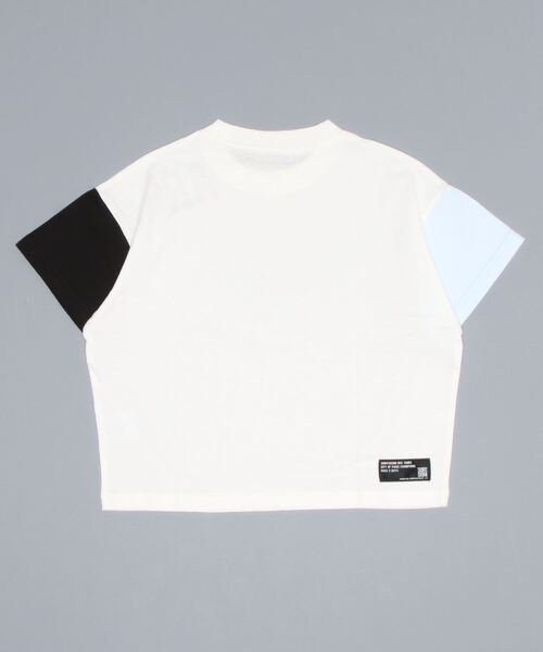 F.P（エフピー）の「ショルダープリントTシャツ（Tシャツ/カットソー・キッズ・オフホワイト・110cm/120cm/130cm/140cm/150cm/160cm/170cm）」の2枚目の写真