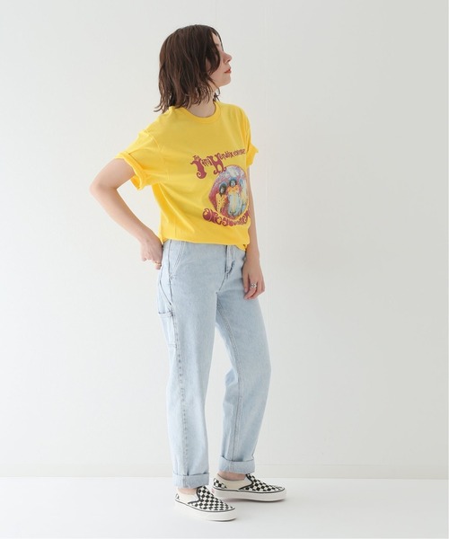 JOINT WORKS(ジョイントワークス)の「【BLUESCENTRIC/ブルースセントリック】JIMI HENDRIX ARE YOU EXPERI(Tシャツ/カットソー・レディース・ブラック/イエロー・MEDIUM)」の9枚目の写真