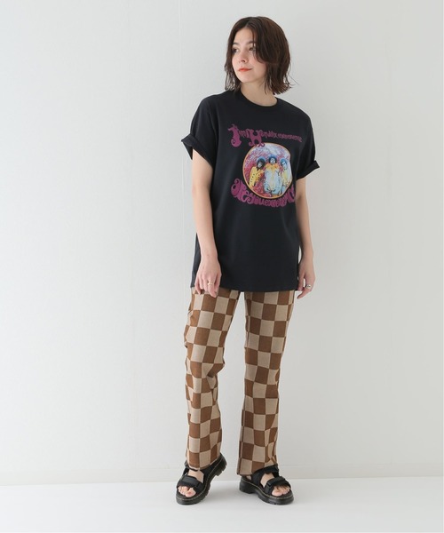JOINT WORKS(ジョイントワークス)の「【BLUESCENTRIC/ブルースセントリック】JIMI HENDRIX ARE YOU EXPERI(Tシャツ/カットソー・レディース・ブラック/イエロー・MEDIUM)」の5枚目の写真
