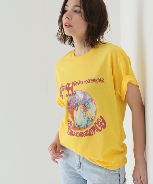 JOINT WORKS(ジョイントワークス)の「【BLUESCENTRIC/ブルースセントリック】JIMI HENDRIX ARE YOU EXPERI(Tシャツ/カットソー・レディース・ブラック/イエロー・MEDIUM)」の7枚目の写真