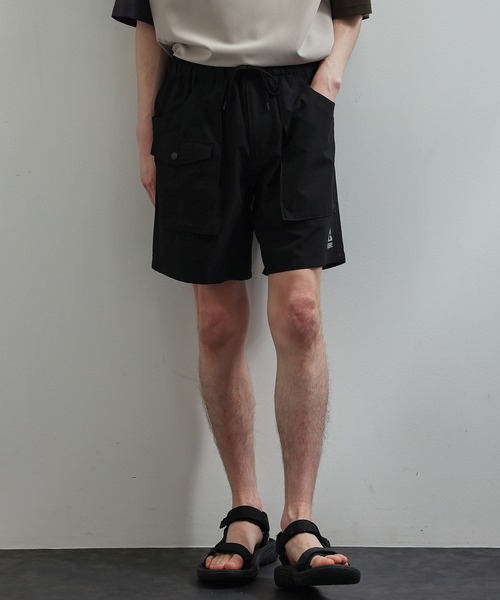 JUNRED(ジュンレッド)の「GERRYミリタリーショートパンツ(カーゴパンツ・メンズ・ベージュ/ブラック/カーキ・M/L)」の4枚目の写真