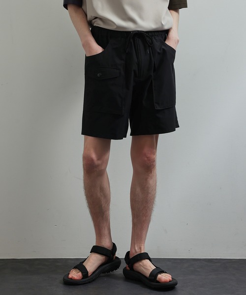 JUNRED(ジュンレッド)の「GERRYミリタリーショートパンツ(カーゴパンツ・メンズ・ベージュ/ブラック/カーキ・M/L)」の5枚目の写真