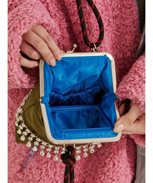 PAMEO POSE（パメオポーズ）の「My Maid “MADISON” Bag（ショルダーバッグ・レディース・カーキ・FREE）」の4枚目の写真