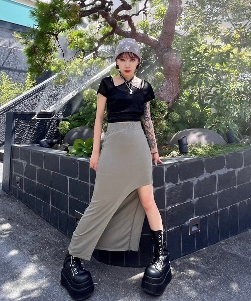 XU（エックスユー）の「【XU/エックスユー】asymmetry long