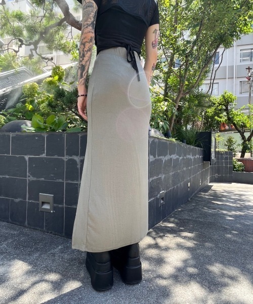 スカート Tallinn Asymmetry Long Skirt Tallinn Asymmetry Long Skirt（スカート）｜Her lip to（ハー