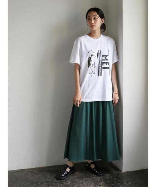 MEI GO GREEN TEE ＊（Tシャツ/カットソー）｜MEI（メイ）の