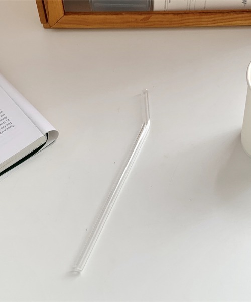 Made in I（メイドインアイ）の「カラーガラスストロー（カトラリー・レディース・グレー/ピンク/ブラウン/ダークグリーン/グリーン/クリア・FREE）」の7枚目の写真