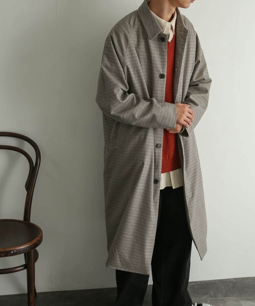 SENSE OF PLACE by URBAN RESEARCH（センスオブプレイスバイアーバンリサーチ）の「ステンカラーコート（ステンカラーコート・メンズ・ライトベージュ/ブラック/ブラウン/ベージュ・MEDIUM/LARGE）」の15枚目の写真