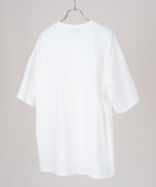 PLAYBOY（プレイボーイ）の「【PLAYBOY】ラビットヘッド 刺繍 ポケット 半袖Tシャツ（Tシャツ/カットソー・メンズ・ホワイト系その他/ブラック/ホワイト/ブラック系その他・LARGE/X-LARGE/MEDIUM）」の21枚目の写真