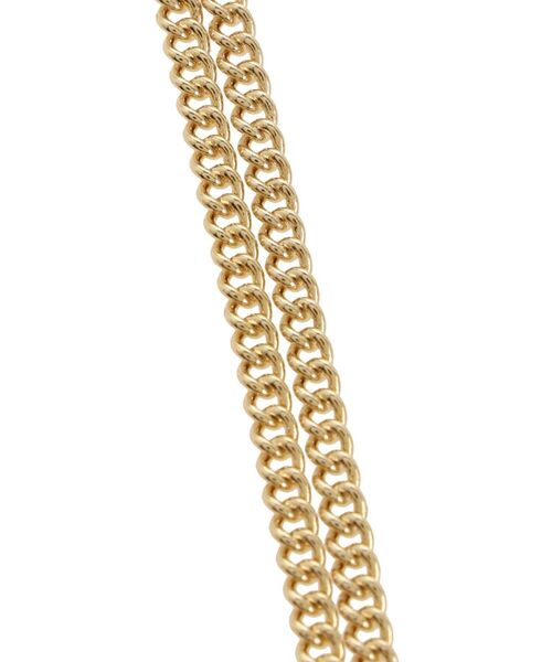 EMODA（エモダ）の「ミニマルロゴチェーンネックレス（ネックレス・レディース・シルバー/ゴールド・FREE）」の6枚目の写真