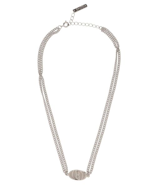 EMODA（エモダ）の「ミニマルロゴチェーンネックレス（ネックレス・レディース・シルバー/ゴールド・FREE）」の3枚目の写真