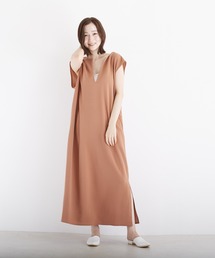 【PAPAVER】ジョーゼットポンチキーネック