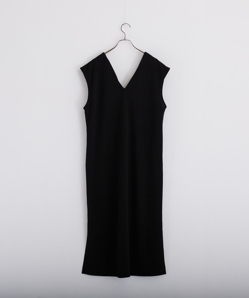 PAPAVER（パパヴェル）の「【PAPAVER】ジョーゼットポンチキーネック（ワンピース・レディース・ブラック/ブラウン/グレー・MEDIUM）」の9枚目の写真