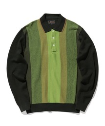 BEAMS PLUS | BEAMS PLUS / ストライプ ニット ポロシャツ(ポロシャツ)