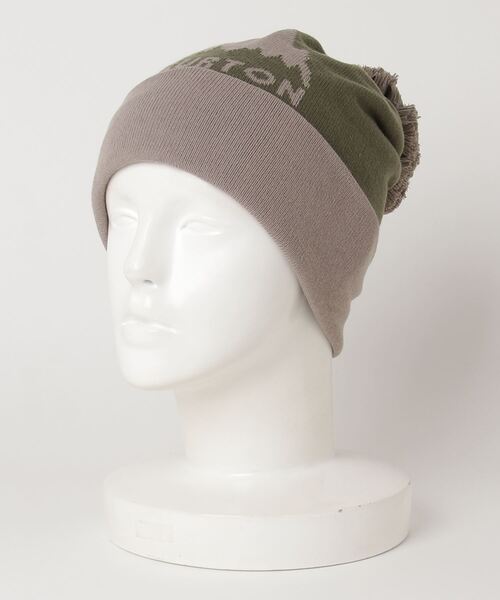 BURTON(バートン)の「リサイクル Trope ビーニー(ニットキャップ/ビーニー・メンズ・ブラック/オリーブ・FREE)」の7枚目の写真
