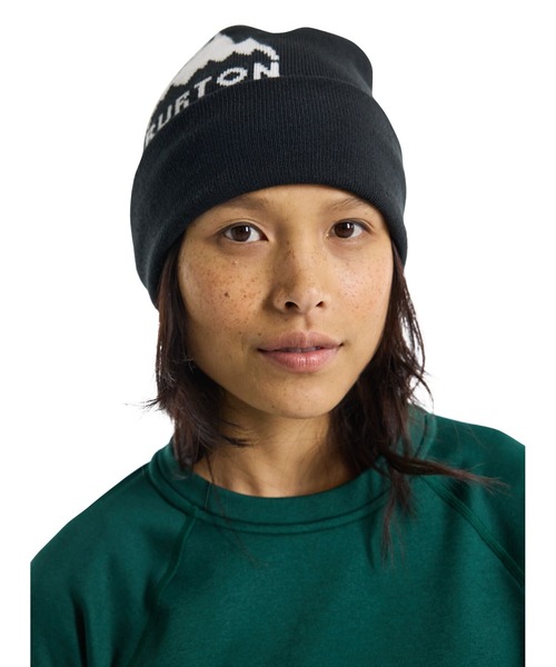 BURTON(バートン)の「リサイクル Trope ビーニー(ニットキャップ/ビーニー・メンズ・ブラック/オリーブ・FREE)」の5枚目の写真