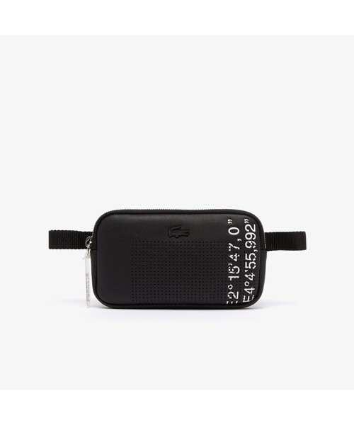 LACOSTE（ラコステ）の「アクティブクルーズ コントラストクロコスマホホルダー（ボディバッグ/ウエストポーチ・レディース・ブラック/ライム・FREE）」の3枚目の写真