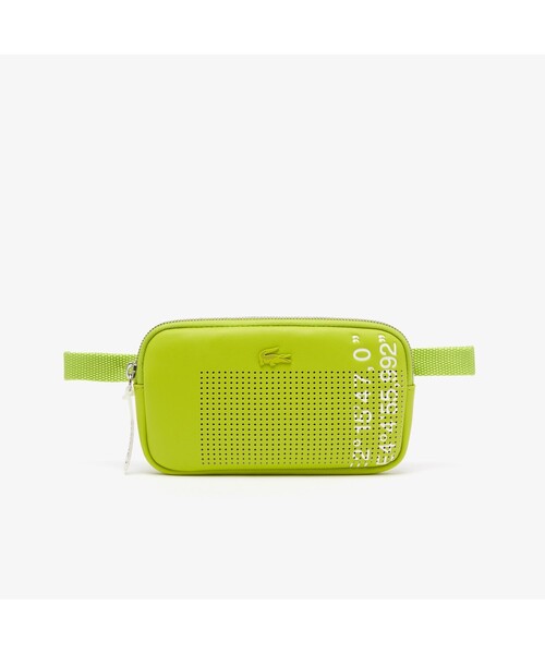 LACOSTE（ラコステ）の「アクティブクルーズ コントラストクロコスマホホルダー（ボディバッグ/ウエストポーチ・レディース・ブラック/ライム・FREE）」の6枚目の写真