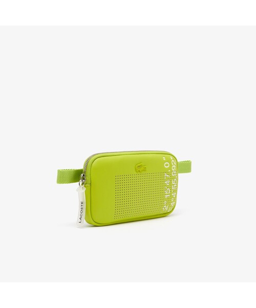 LACOSTE（ラコステ）の「アクティブクルーズ コントラストクロコスマホホルダー（ボディバッグ/ウエストポーチ・レディース・ブラック/ライム・FREE）」の9枚目の写真