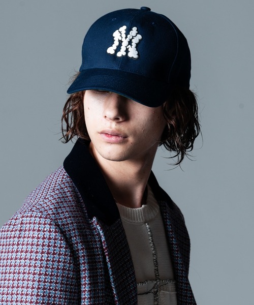 glamb(グラム)の「Cloudy NY Cap / クラウディニューヨークキャップ(キャップ・メンズ・ブラウン/ブラック/ネイビー・FREE)」の3枚目の写真