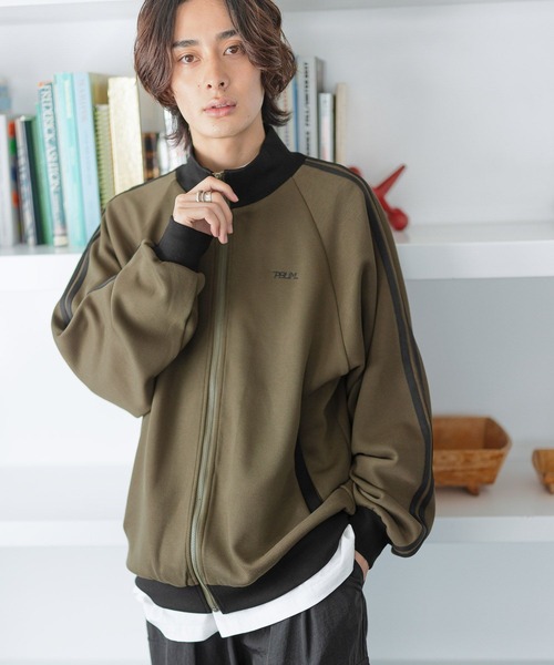 PBLIM（ページボーイリム）の「PAGEBOYLIM/トラックジャケット（その他アウター・レディース・ネイビー/カーキ/アイボリー・FREE）」の15枚目の写真