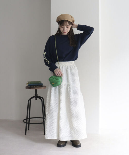 onulsoha（オヌルソハ）の「キルトハートチェーンポシェット（ショルダーバッグ・レディース・ブラック/グリーン・FREE）」の20枚目の写真