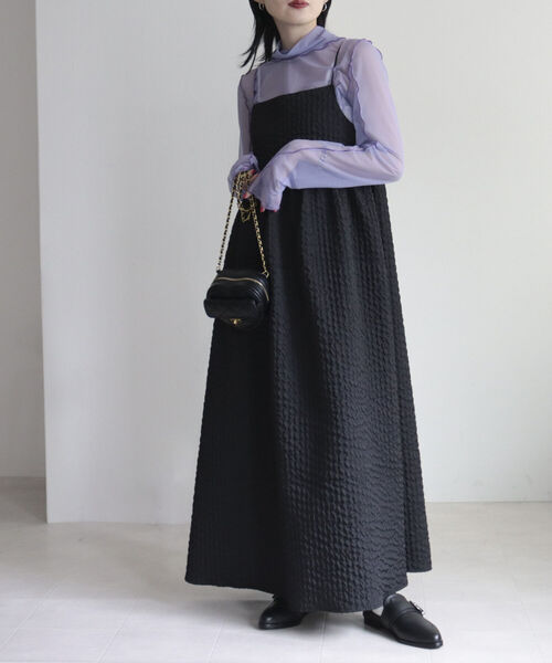 onulsoha（オヌルソハ）の「キルトハートチェーンポシェット（ショルダーバッグ・レディース・ブラック/グリーン・FREE）」の15枚目の写真