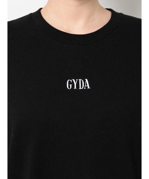 GYDA（ジェイダ）の「【WEB限定】GYDA×DCサイドGG STAR LOGOラインスウェットトップス（Tシャツ/カットソー・レディース・ブラック/オフホワイト・FREE）」の19枚目の写真