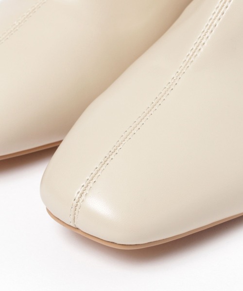 studio CLIP（スタディオクリップ）の「柔らかストレッチヒールブーツ（ブーツ・レディース・ブラック/ブラウン/オフホワイト/ベージュ・MEDIUM/LARGE/X-LARGE）」の19枚目の写真