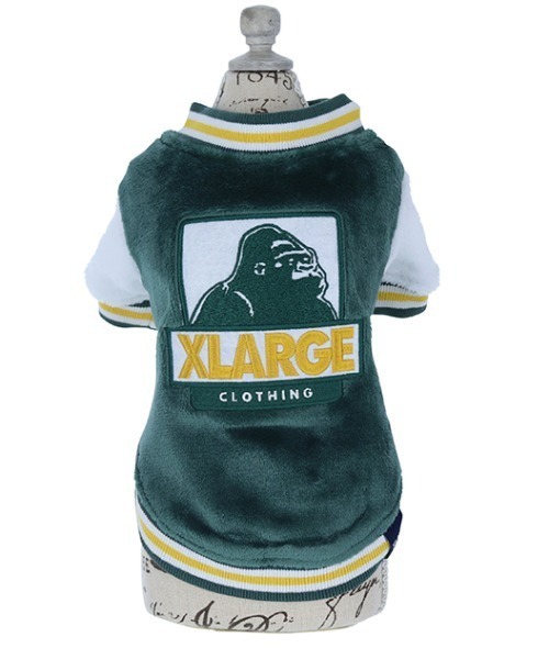 XLARGE（エクストララージ）の「XLARGE/オージーフリーススタジャン（ペットウェア・メンズ・ネイビー/グリーン・2L/3L/S/M/L/XS）」の7枚目の写真