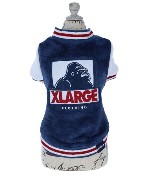XLARGE（エクストララージ）の「XLARGE/オージーフリーススタジャン（ペットウェア・メンズ・ネイビー/グリーン・2L/3L/S/M/L/XS）」の8枚目の写真