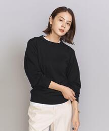 ウールカシミヤ天竺 クルーネック ニット プルオーバー -ウォッシャブル-