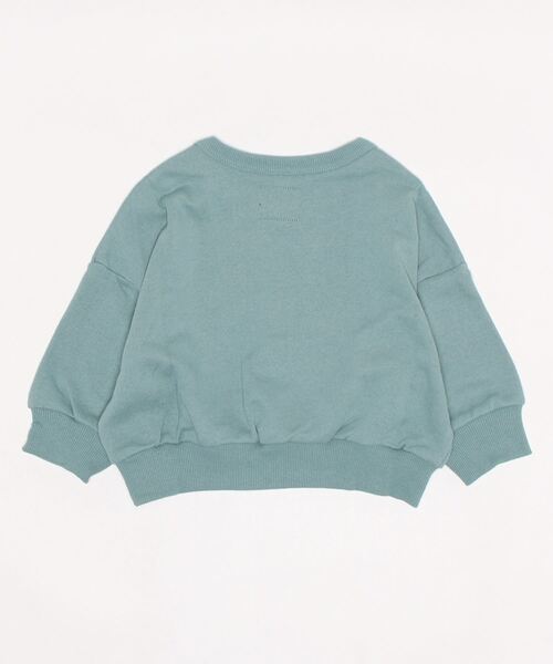 Life Support Products（ライフサポートプロダクツ）の「ウラケカレッジプリントトレーナー（80～150cm）（スウェット・キッズ・ライトブルー/ベージュ/レッド/オフホワイト/マスタード/チャコール・90/100/110/120/80/130/95/140/150）」の9枚目の写真